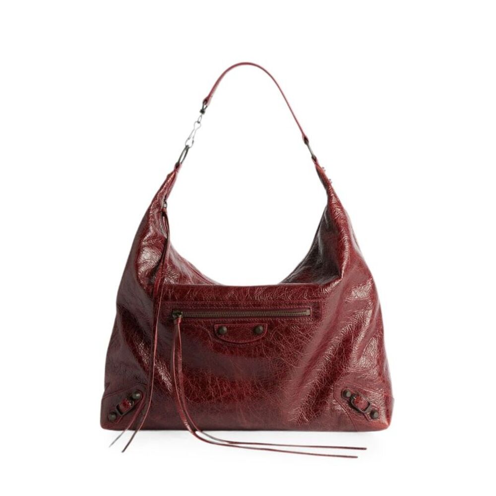 Balenciaga Women Le City Leather Hobo Bag